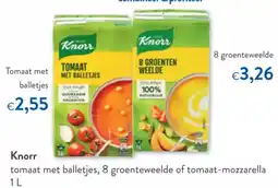 OKay Knorr tomaat met balletjes 8 groenteweelde aanbieding