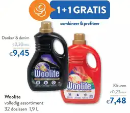 OKay Woolite volledig assortiment aanbieding