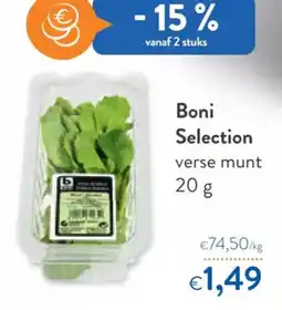 OKay Boni Selection verse munt aanbieding