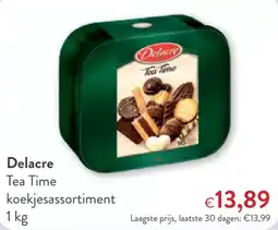 OKay Delacre Tea Time koekjesassortiment aanbieding