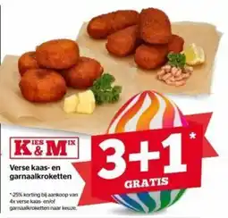 Spar Verse kaas- en garnaalkroketten aanbieding