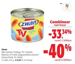 Colruyt Zwan TV Light aanbieding