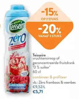 OKay Teisseire vruchtensiroop aanbieding
