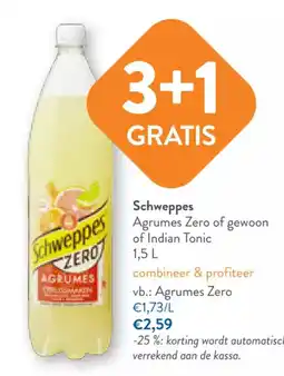 OKay Schweppes Agrumes Zero aanbieding