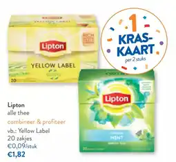OKay Lipton alle thee aanbieding