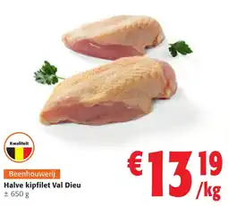 Colruyt Halve kipfilet Val Dieu aanbieding