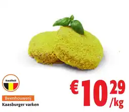 Colruyt Kaasburger varken aanbieding