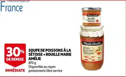 Auchan Soupe de poissons à la sétoise + rouille marie amélie aanbieding