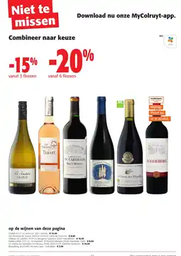 Colruyt Chablis A.O.P. 'La Jouchère' 2021 aanbieding