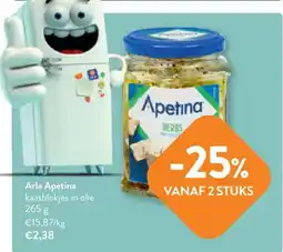 OKay Arla Apetina kaasblokjes in olie aanbieding