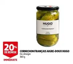 Auchan cornichon français aigre-doux hugo aanbieding
