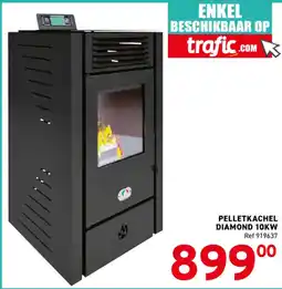 Trafic pelletkachel diamond 10kw aanbieding