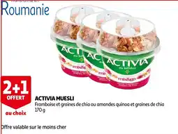 Auchan activia muesli aanbieding