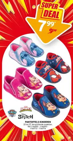 Trafic Pantoffels kinderen aanbieding