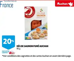 Auchan dés de saumon fumé auchan aanbieding