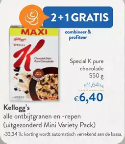 OKay Special K pure chocolade aanbieding