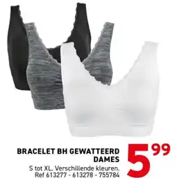 Trafic bracelet bh gewatteerd dames aanbieding