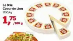 Spar Le Brie Cœur de Lion aanbieding