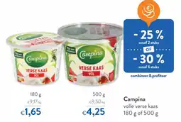 OKay Campina volle verse kaas aanbieding