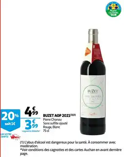 Auchan Buzet aop 2021 aanbieding