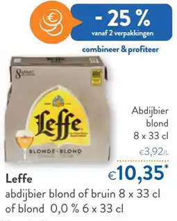 OKay Leffe abdijbier blond aanbieding