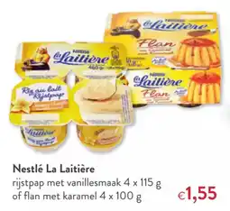 OKay Nestlé La Laitière rijstpap met vanillesmaak aanbieding