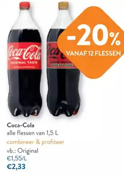 OKay Coca-Cola alle flessen van 1,5 L aanbieding