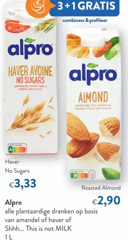 OKay Alpro Haver Avoine No Sugars aanbieding