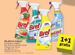 Albert Heijn Bref en Instanet aanbieding