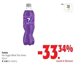 Colruyt Fanta aanbieding