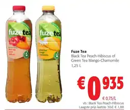 Colruyt Fuze Tea aanbieding