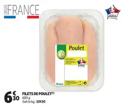 Auchan filets de poulet aanbieding