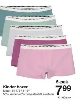 Zeeman Kinder boxer aanbieding
