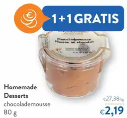 OKay homemade desserts chocolademousse aanbieding