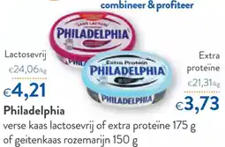 OKay Philadelphiaverse kaas lactosevrij of extra proteïne aanbieding