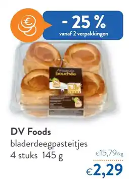 OKay DV Foods bladerdeegpasteitjes aanbieding