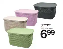 Zeeman Opbergbak aanbieding