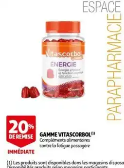 Auchan Vitascorbol energie aanbieding