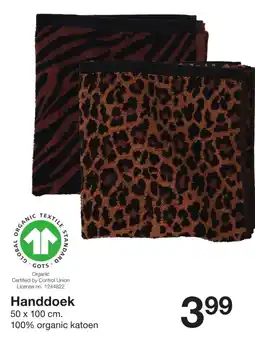 Zeeman Handdoek aanbieding