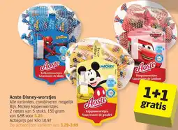 Albert Heijn Aoste Disney-worstjes aanbieding