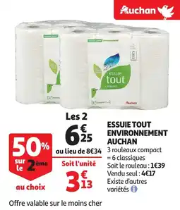 Auchan essie tout environnement aanbieding