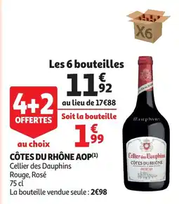 Auchan Côtes du Rhône AOP aanbieding