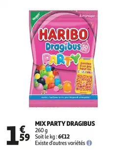 Auchan Mix party dragibus aanbieding
