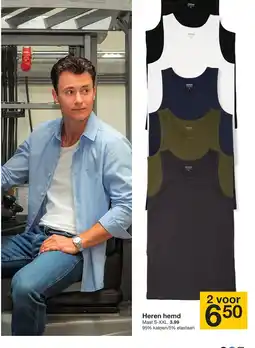 Zeeman Heren hemd aanbieding