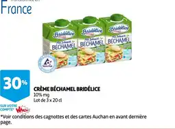 Auchan Crème béchamel bridélice aanbieding