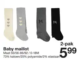 Zeeman Baby maillot aanbieding
