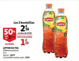 Auchan Lipton ice tea aanbieding