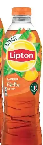 Auchan Lipton Ice Tea Pêche aanbieding