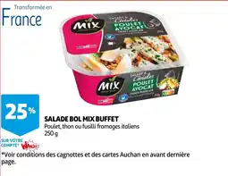 Auchan Salade bol mix buffet aanbieding