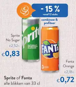 OKay Sprite of Fanta aanbieding